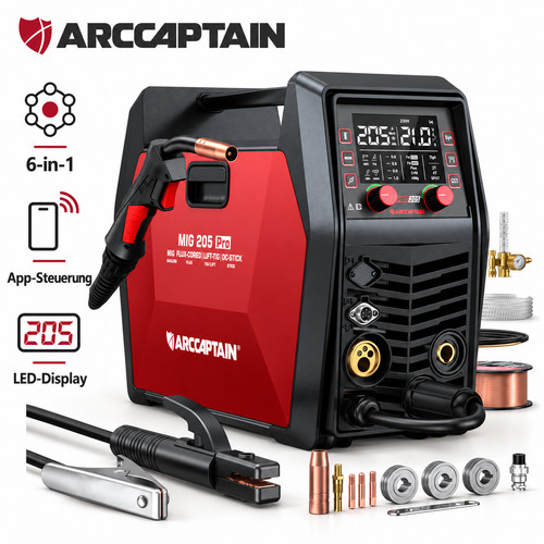 2026 arccaptain 205a mig mag - 205a,
