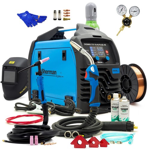 Set saldatrice sherman - set, mig