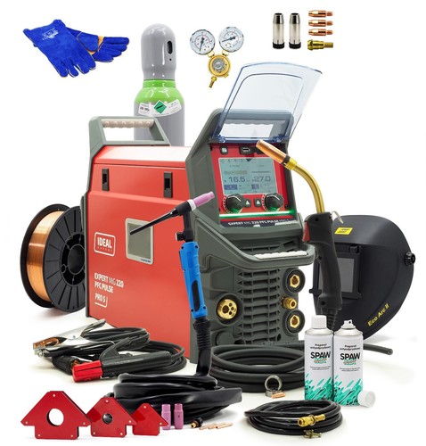 Set saldatrice ideal lcd - set,